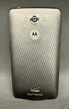 Droid Turbo back side.