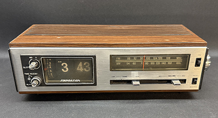 Vintage Flip Clock Radio Soundesign AMFM Flippy ClockModel 3461 | eBay