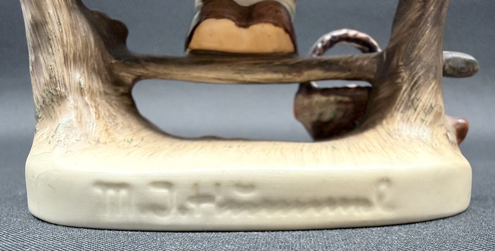 Bottom of HummelGirlFence Figurine