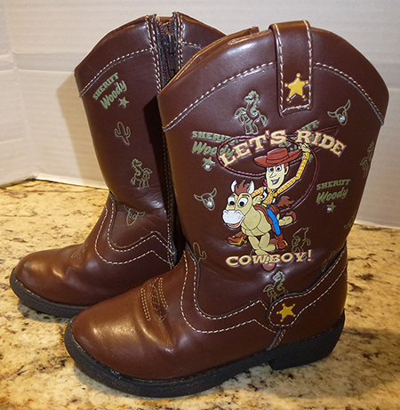toy story cowboy boots size 11