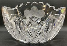 Side view of cut design.