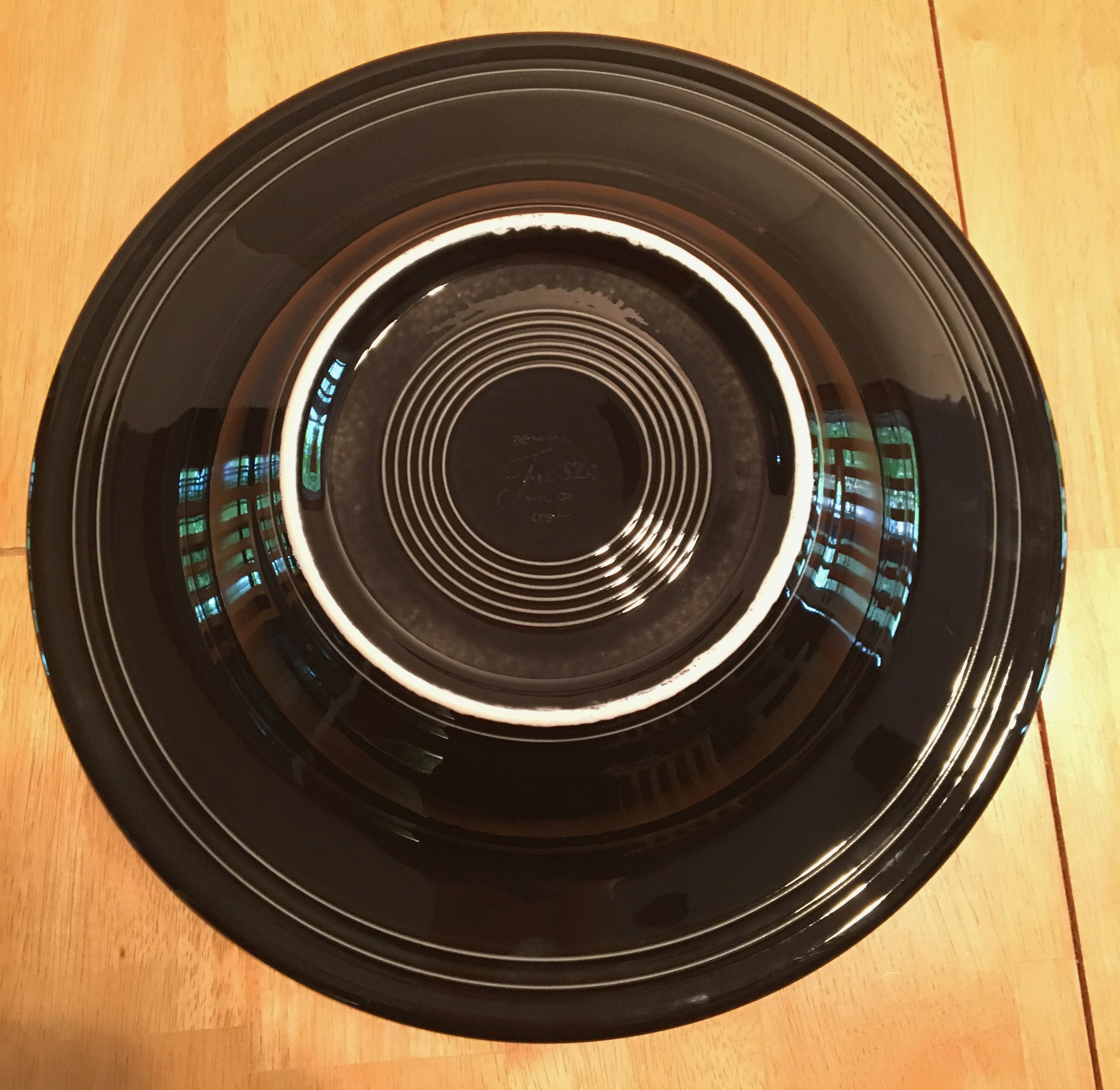 Fiestaware Black Pasta Bowl Fiesta 12" Rimmed Large Fiesta Dinner