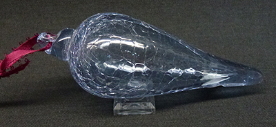 Other side view of ornament.