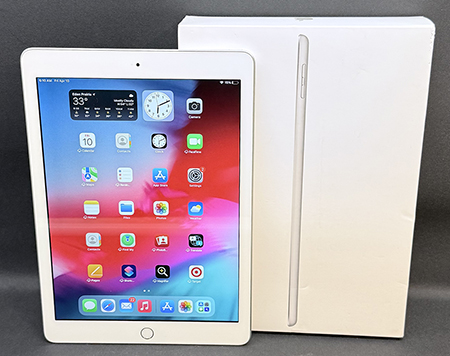 iPad with original box.