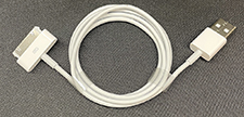 Apple 30-Pin Charging/Data cable.