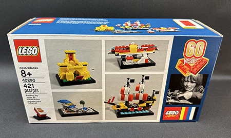 New in Box LEGO 40280 60 Years of the Brick Mini Builds of Classic