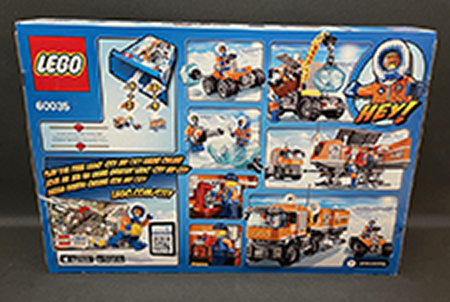New in Box LEGO 60035 City Arctic Outpost w/3 MiniFigures Sealed