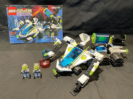 Vintage LEGO Space Scorpion Detector Complete w/ MiniFigures