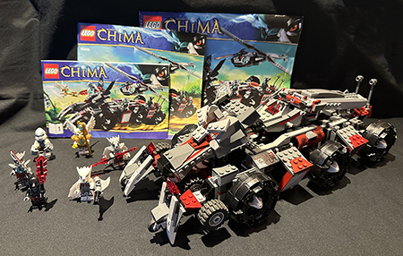★V6 マクラカバー等セット Amazon.com: LEGO Chima 70009 Worriz Combat Lair : Toys & Games